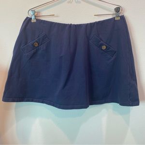 Lilly Pulitzer blue skort, size XL